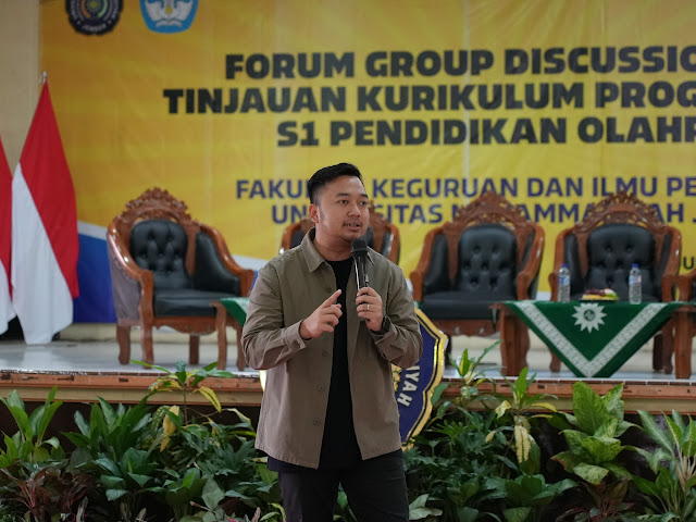Forum Diskusi Program Studi Olahraga Unmuh Jember Dorong Inovasi dalam Pendidikan
